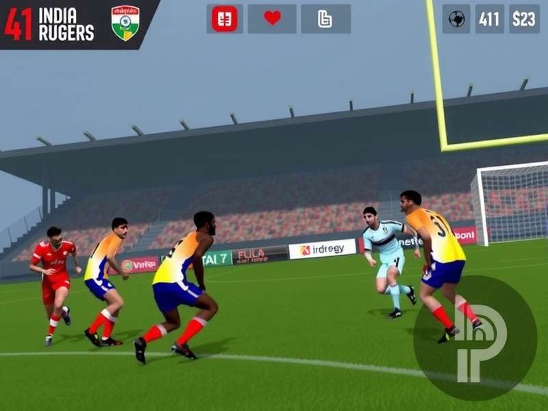 Intense rugby action in India Rugby Pioneers India Rugby Pioneers Gameplay Screenshot